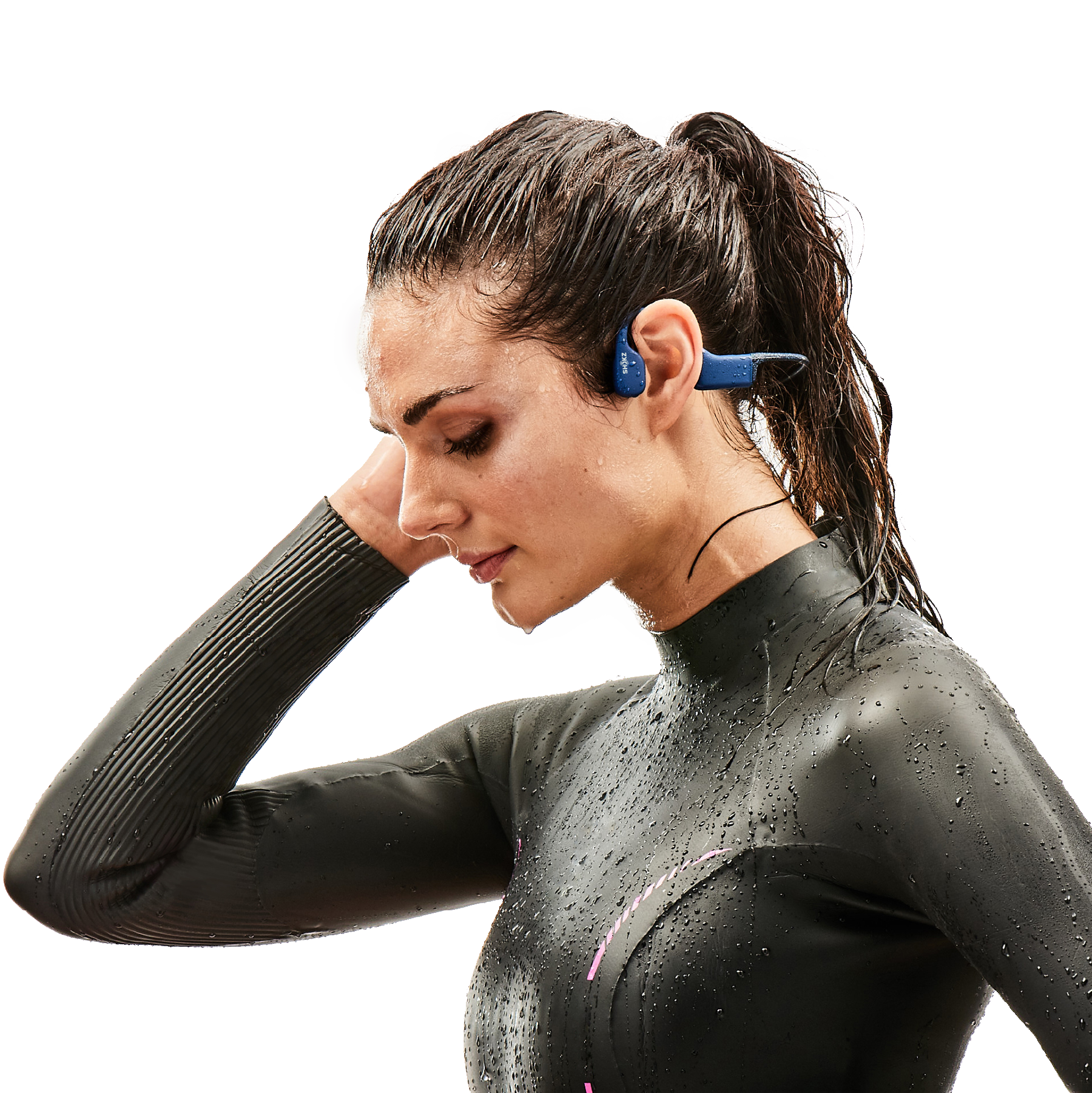 Open-Ear MP3 Swimming Headphones with 4GB Storage & IP68 Waterproof | OpenSwim