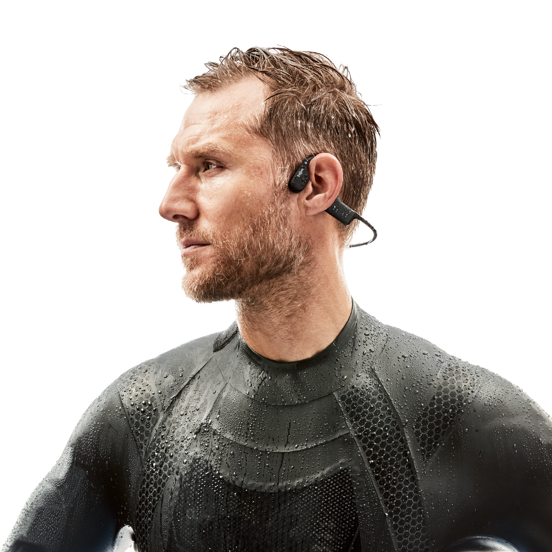 Open-Ear MP3 Swimming Headphones with 4GB Storage & IP68 Waterproof | OpenSwim