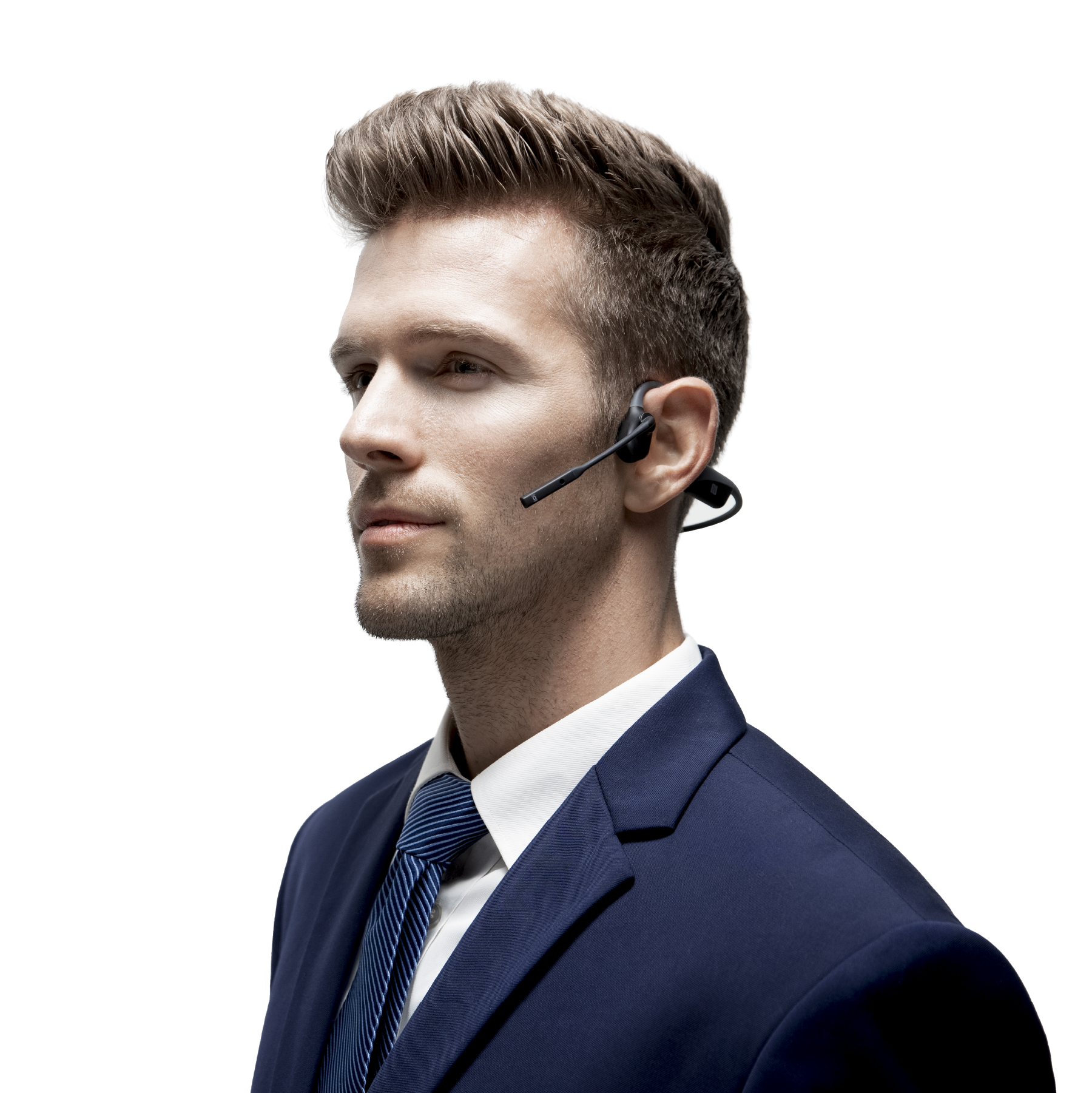 Refurbished OpenComm Bone Conduction Headset with Noise-Canceling Mic | Shokz